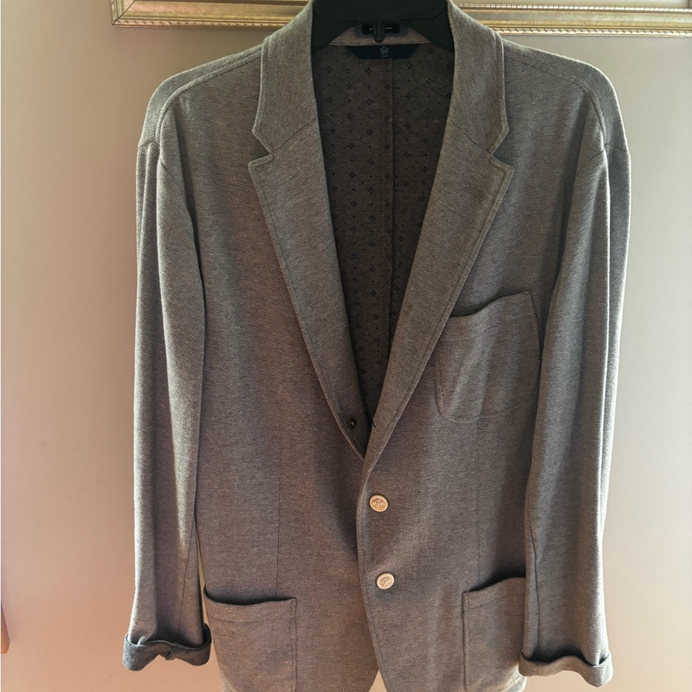 Massimo Dutti Charcoal Blazer